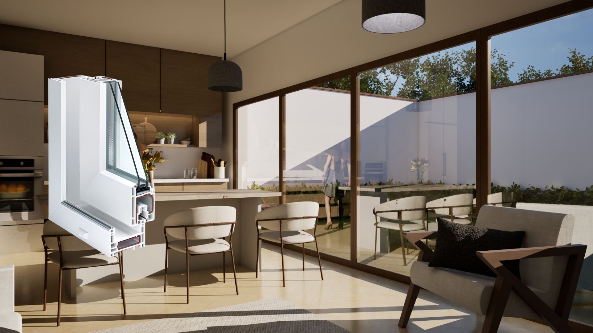 Canceles Corredizos de PVC Serie 920-86