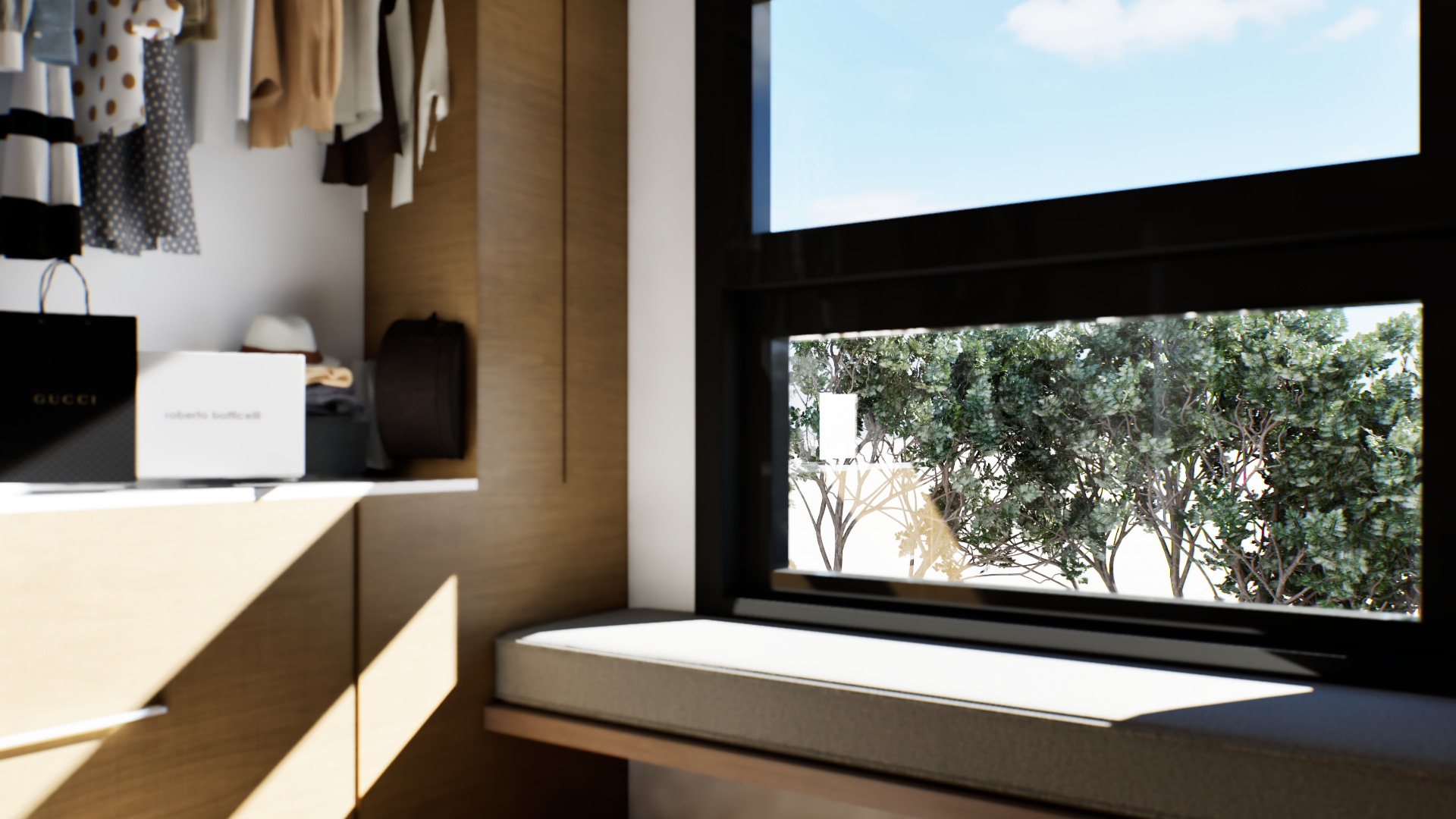Ventana de PVC con Apertura Proyectante para Walk-in Closet: Ventilación Controlada y Máxima Luz sin Humedad imagen carrusel 6