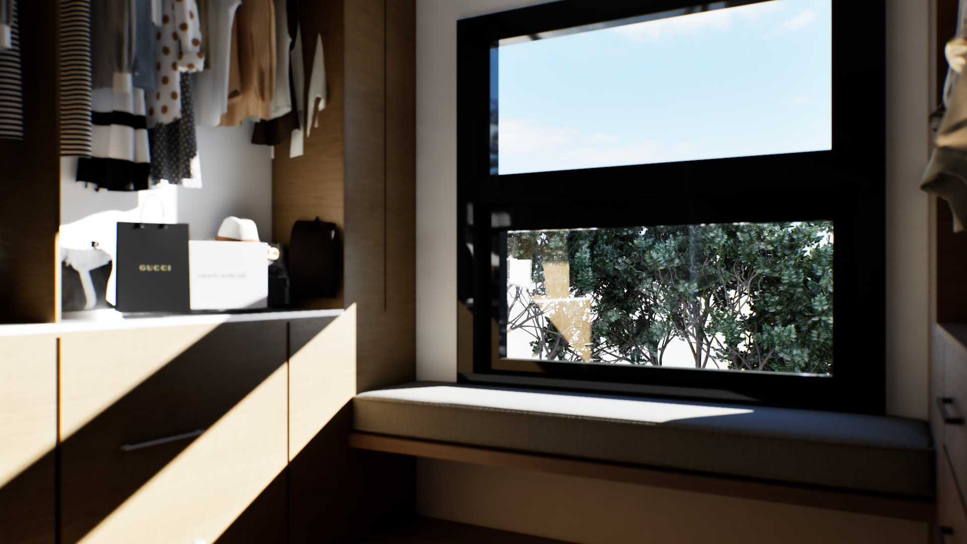 Ventana de PVC con Apertura Proyectante para Walk-in Closet: Ventilación Controlada y Máxima Luz sin Humedad imagen carrusel 7