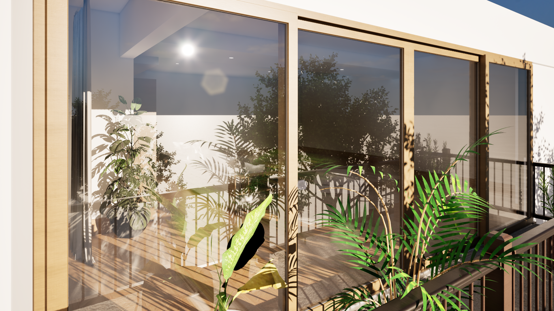 Remodelación de departamento en CDMX: luz natural sin sobrecalentamiento con cancelería de PVC corrediza imagen carrusel 7