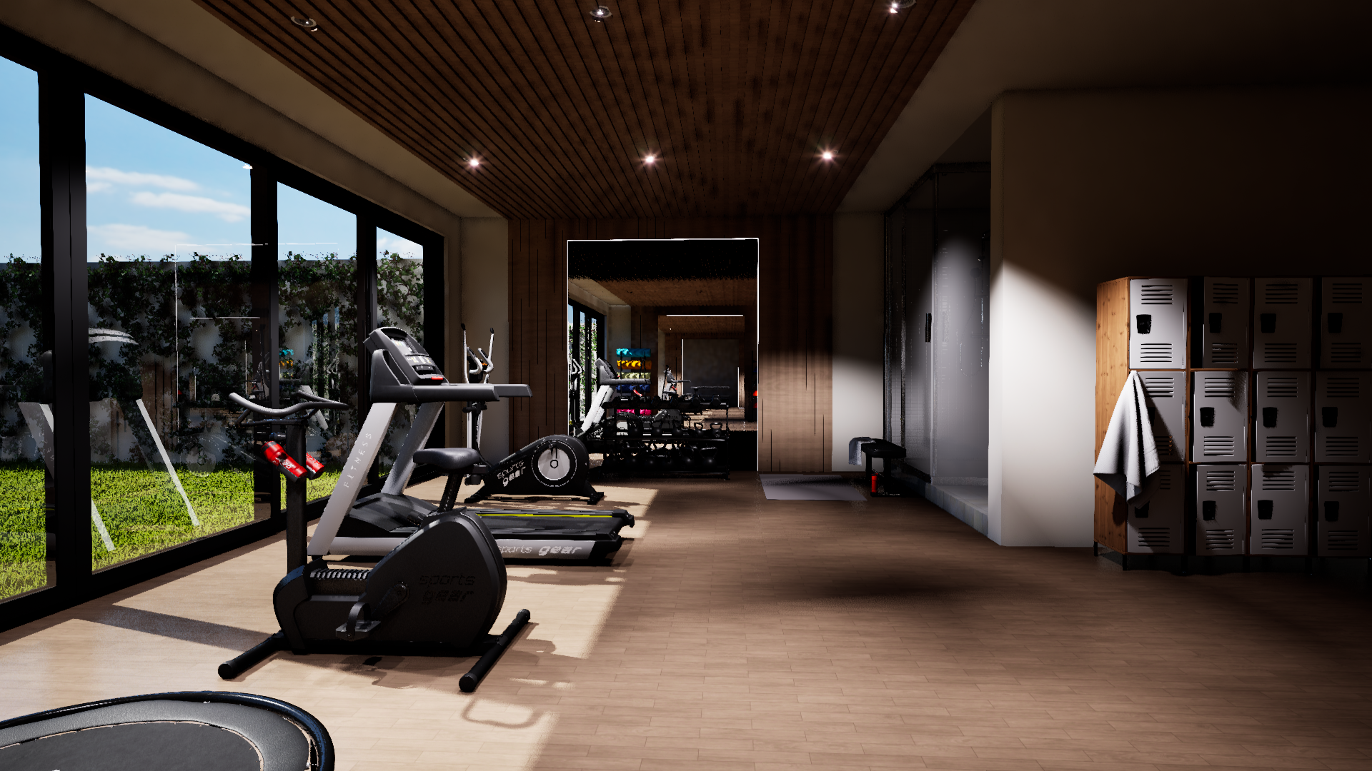 Canceleria de PVC Serie 920-86 para Gym Privado: Conexión con el Jardín sin Perder Privacidad ni Aislamiento Acústico imagen carrusel 2